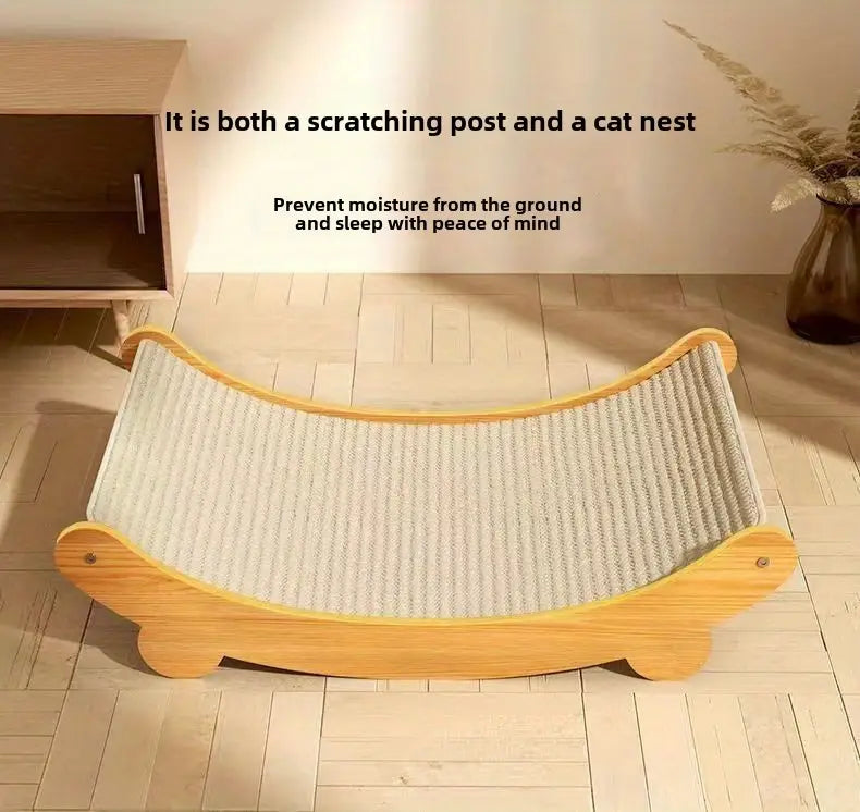 Versatile Cat Scratching & Sleeping Board