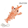 Jumping Shrimp Pet Toy