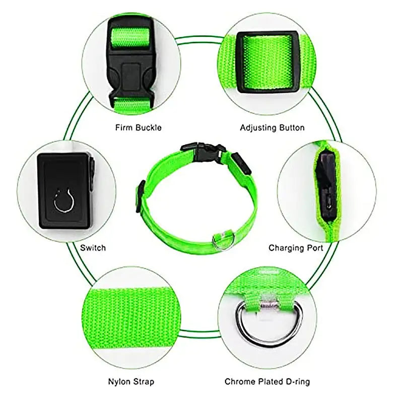 LED Glowing Pet Collar